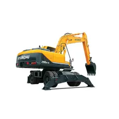 Excavadora sobre ruedas R210W-9S